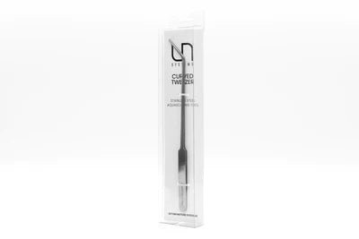 UNS Stainless Steel Curved Fine Tip Pinsettes